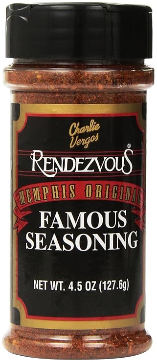 Charlie Vergos Rendezvous Famous Memphis Barbecue Dry Rub Seasoning (4.5 oz)
