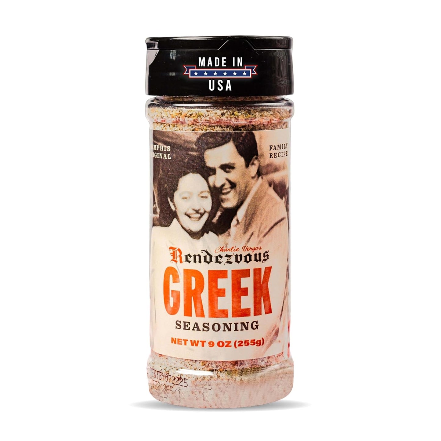 Charlie Vergos Rendezvous Greek Seasoning – 9 oz | All-Purpose Made in USA